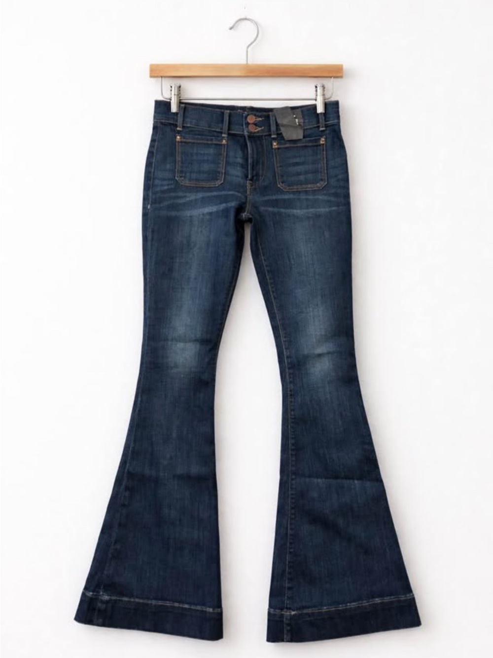 ✨Express Dark Indigo Flare Jeans